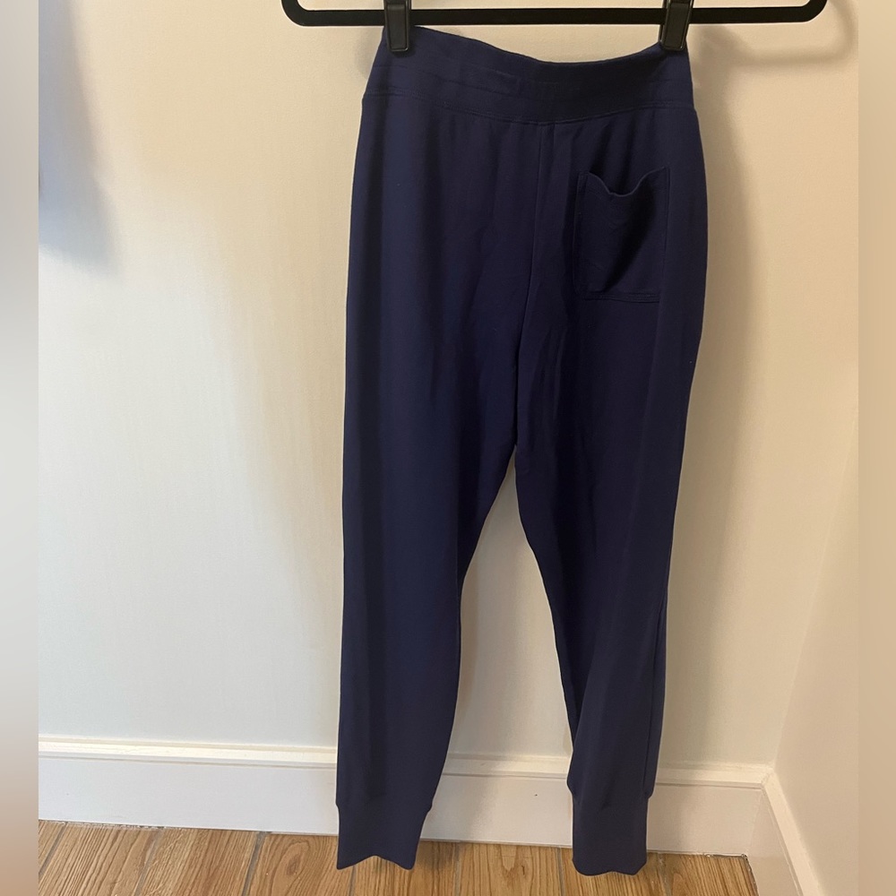 Fabletics Blue Sweatpants. Missing Drawstring - image 2